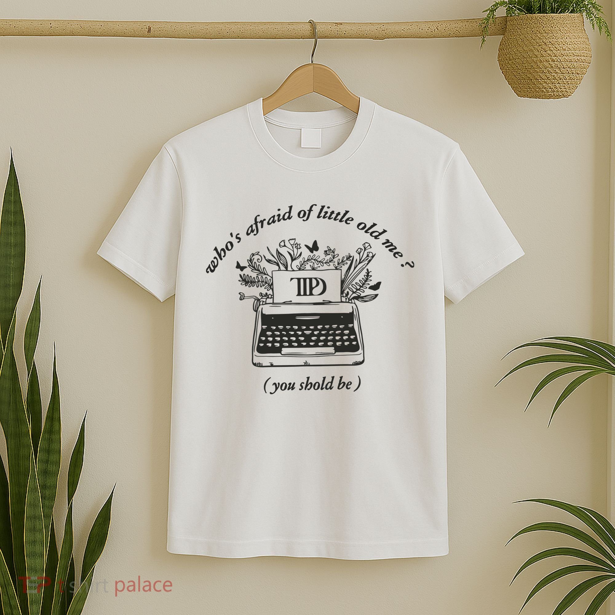 Taylor Ttpd Ttpd Typewriter T-Shirt