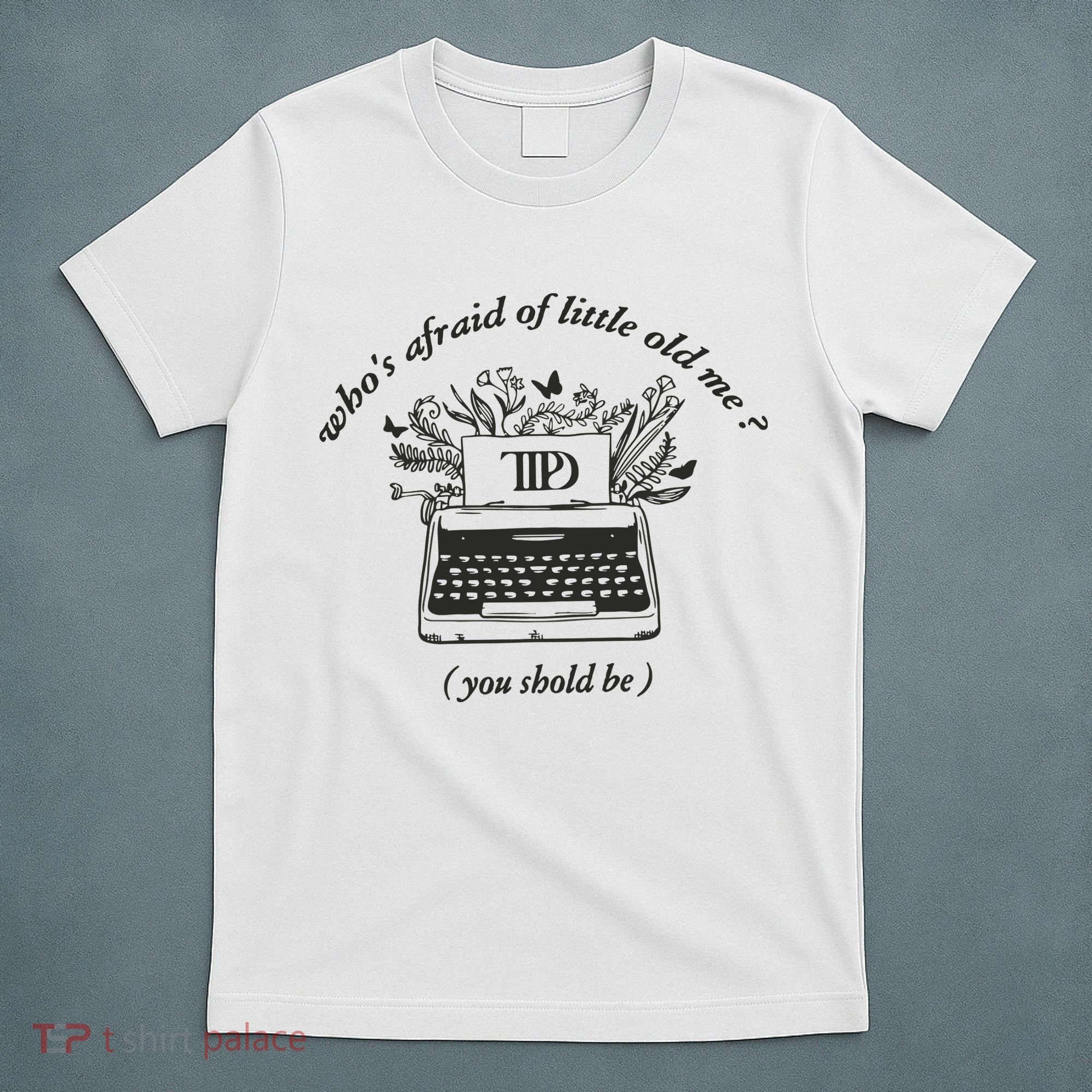 Taylor Ttpd Ttpd Typewriter T-Shirt