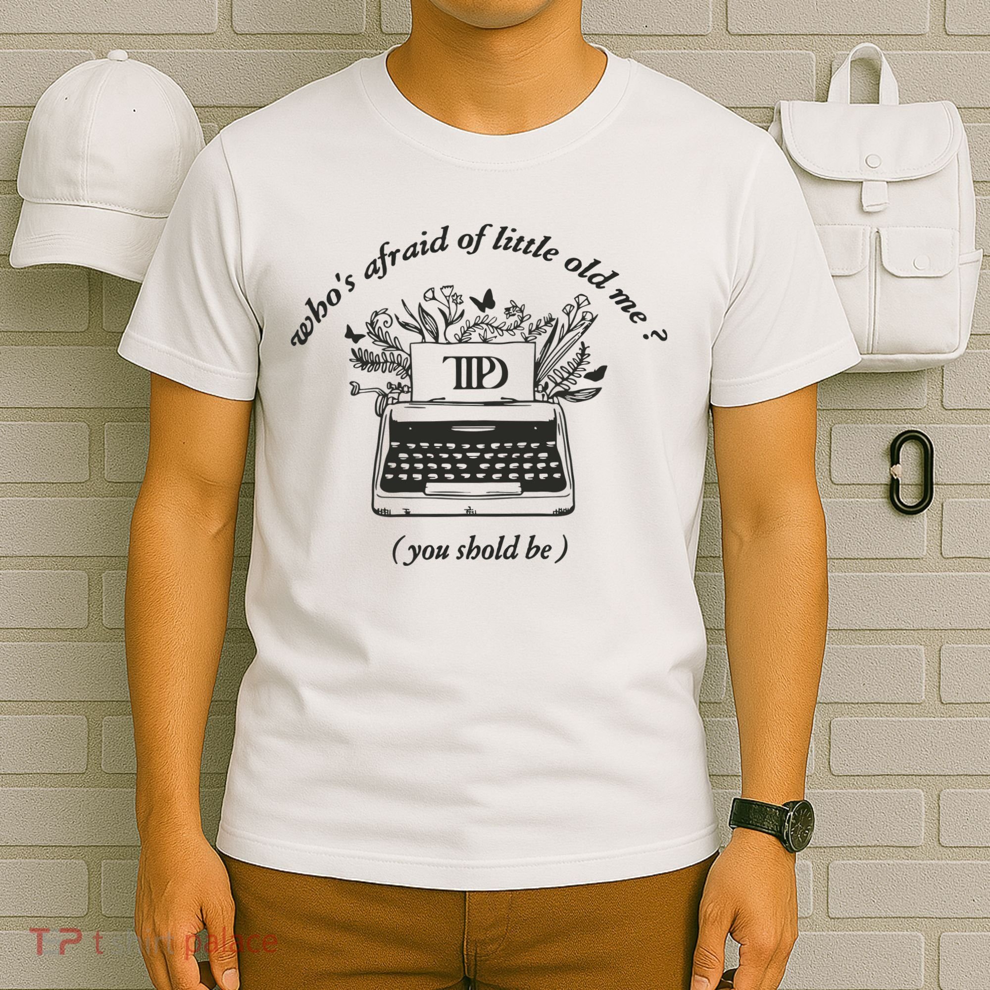 Taylor Ttpd Ttpd Typewriter T-Shirt