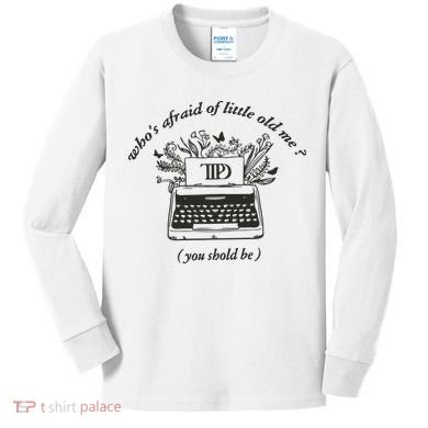 Taylor Ttpd Ttpd Typewriter Kids Long Sleeve Shirt