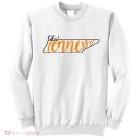 Talkin Tennessee Talking Tennessee Tn Orange White Outfits Sweatshirt thumb 0
