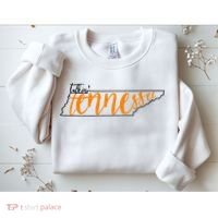Talkin Tennessee Talking Tennessee Tn Orange White Outfits Sweatshirt thumb 2