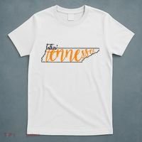 Talkin Tennessee Talking Tennessee Tn Orange White Outfits T-Shirt thumb 5