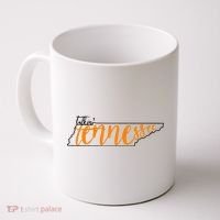 Talkin Tennessee Talking Tennessee Tn Orange White Outfits Coffee Mug thumb 0