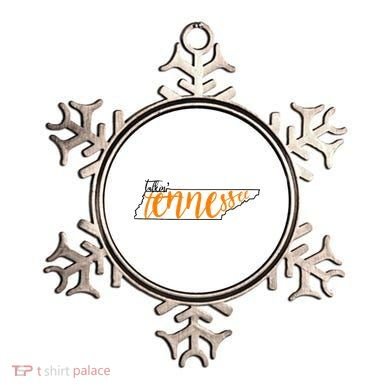 Talkin Tennessee Talking Tennessee Tn Orange White Outfits Ornament