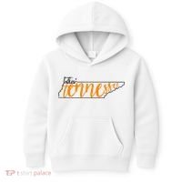 Talkin Tennessee Talking Tennessee Tn Orange White Outfits Kids Hoodie thumb 0