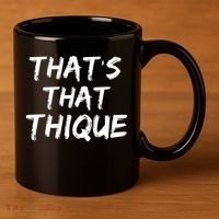 Thats That Thique 11oz C Handle Ceramic Mug thumb 3