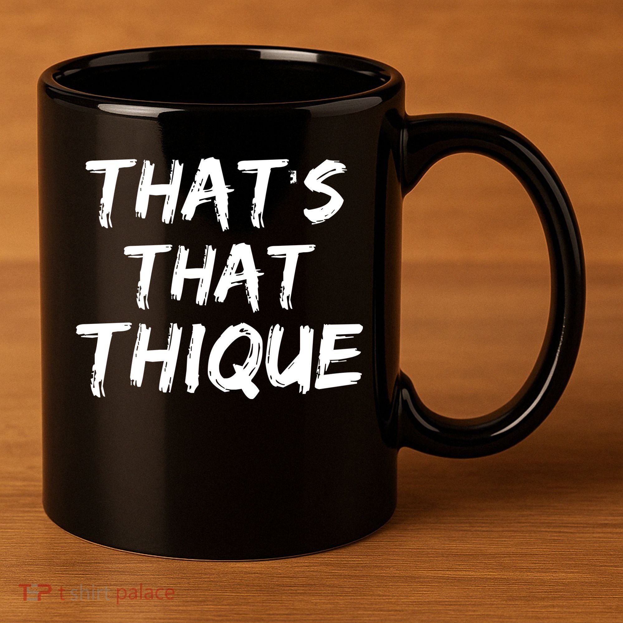 Thats That Thique 11oz C Handle Ceramic Mug