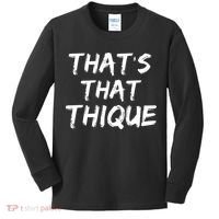 Thats That Thique Kids Long Sleeve Shirt thumb 0