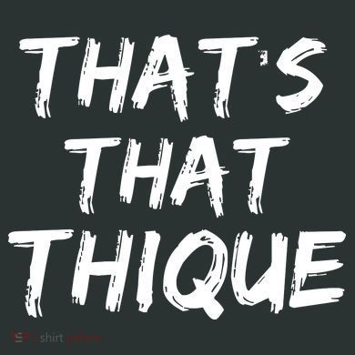 Thats That Thique Infant Baby Jersey Bodysuit