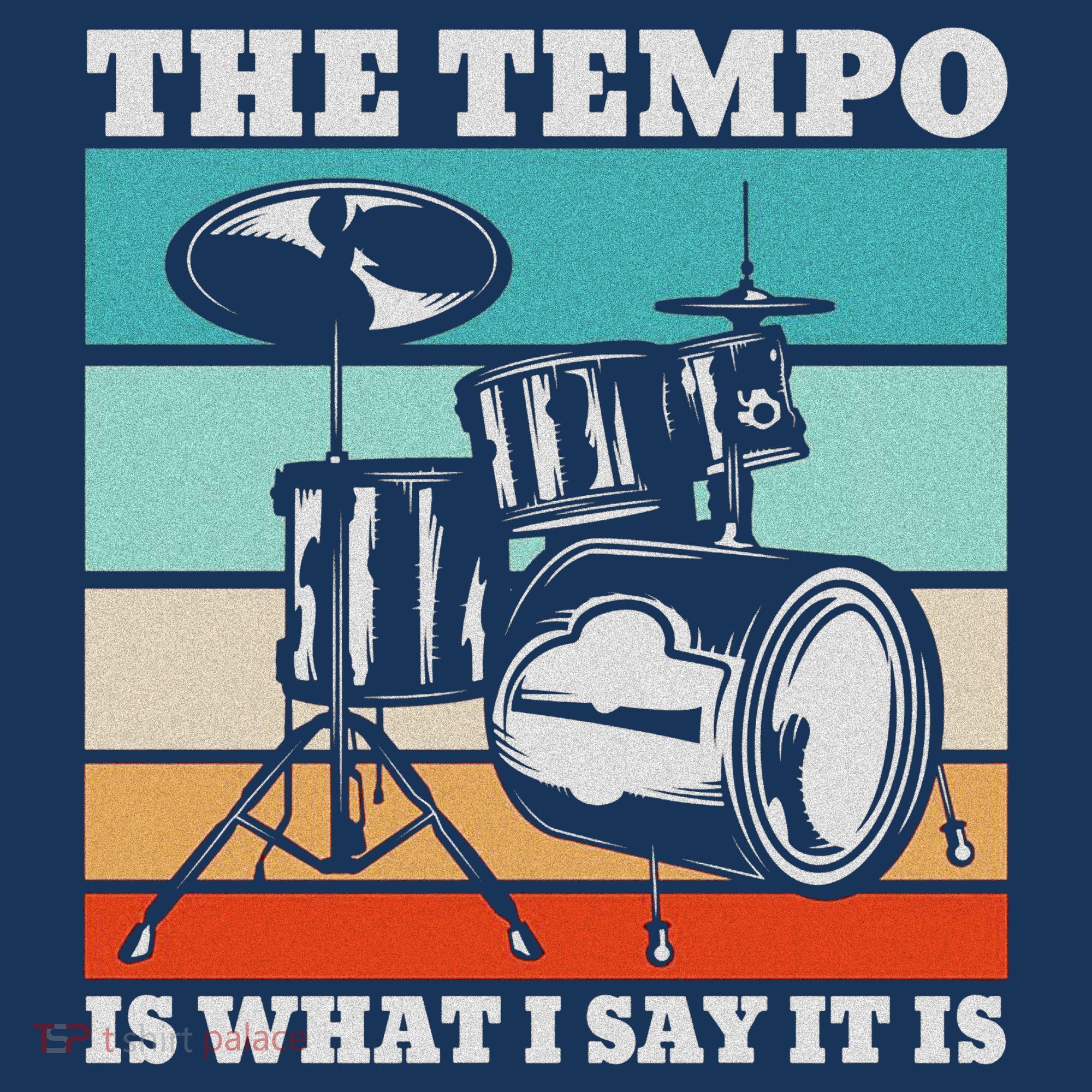 Tempo The Tempo Is What I Say It Is Drummer Tempo Drummers Women's Tank Top