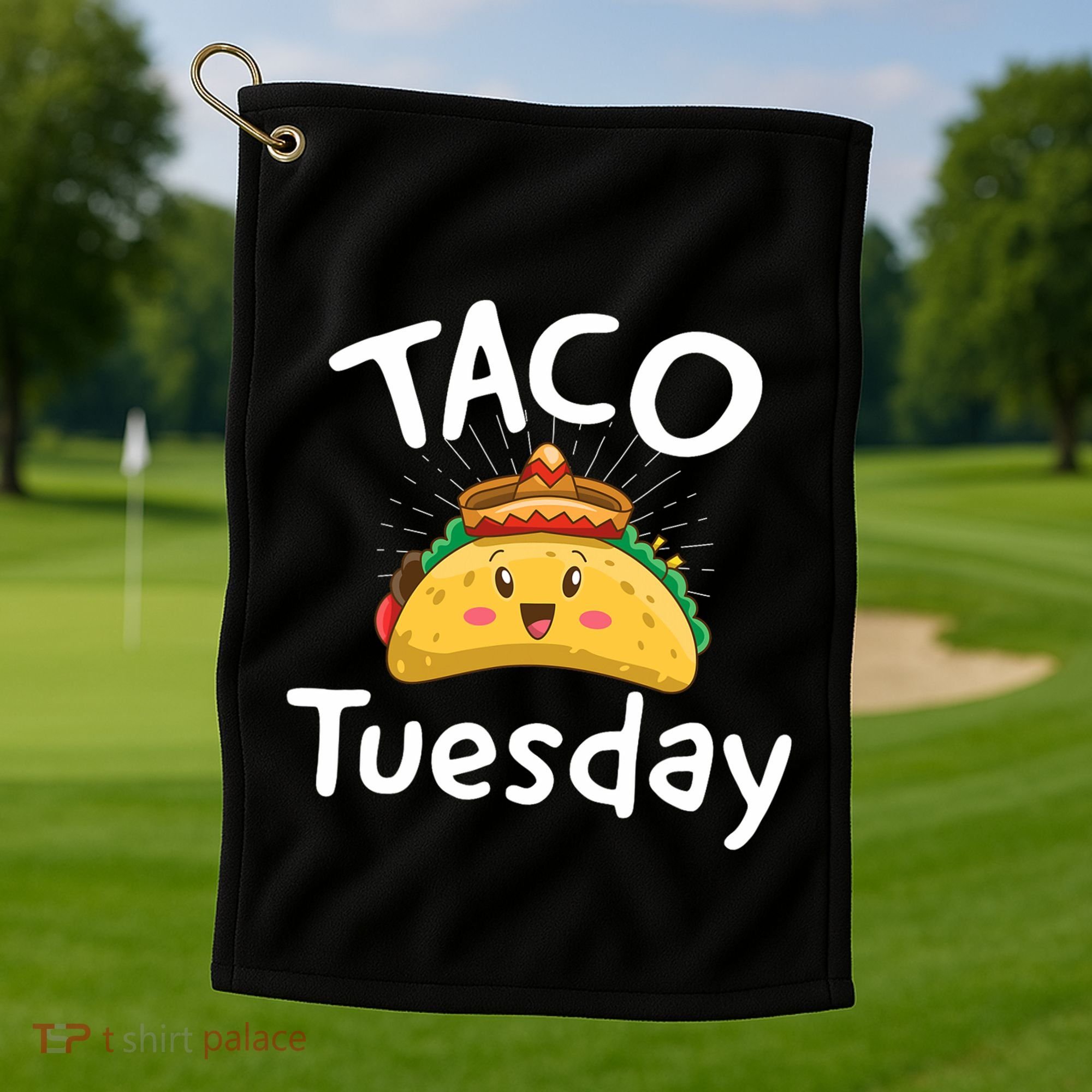 Taco Tuesday Golf Towel