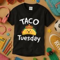 Taco Tuesday Kids T-Shirt thumb 3