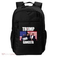 Trump The True Gangster Survived Association Backpack thumb 0