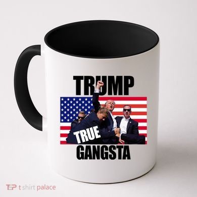 Trump The True Gangster Survived Association Coffee Mug