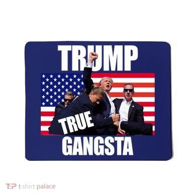 Trump The True Gangster Survived Association Mousepad