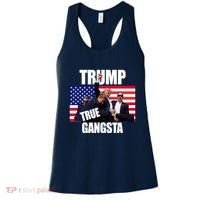 Trump The True Gangster Survived Association Women's Tank Top thumb 0