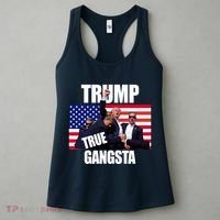 Trump The True Gangster Survived Association Women's Tank Top thumb 3