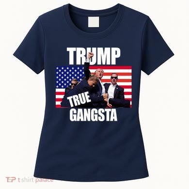Trump The True Gangster Survived Association Women's T-Shirt