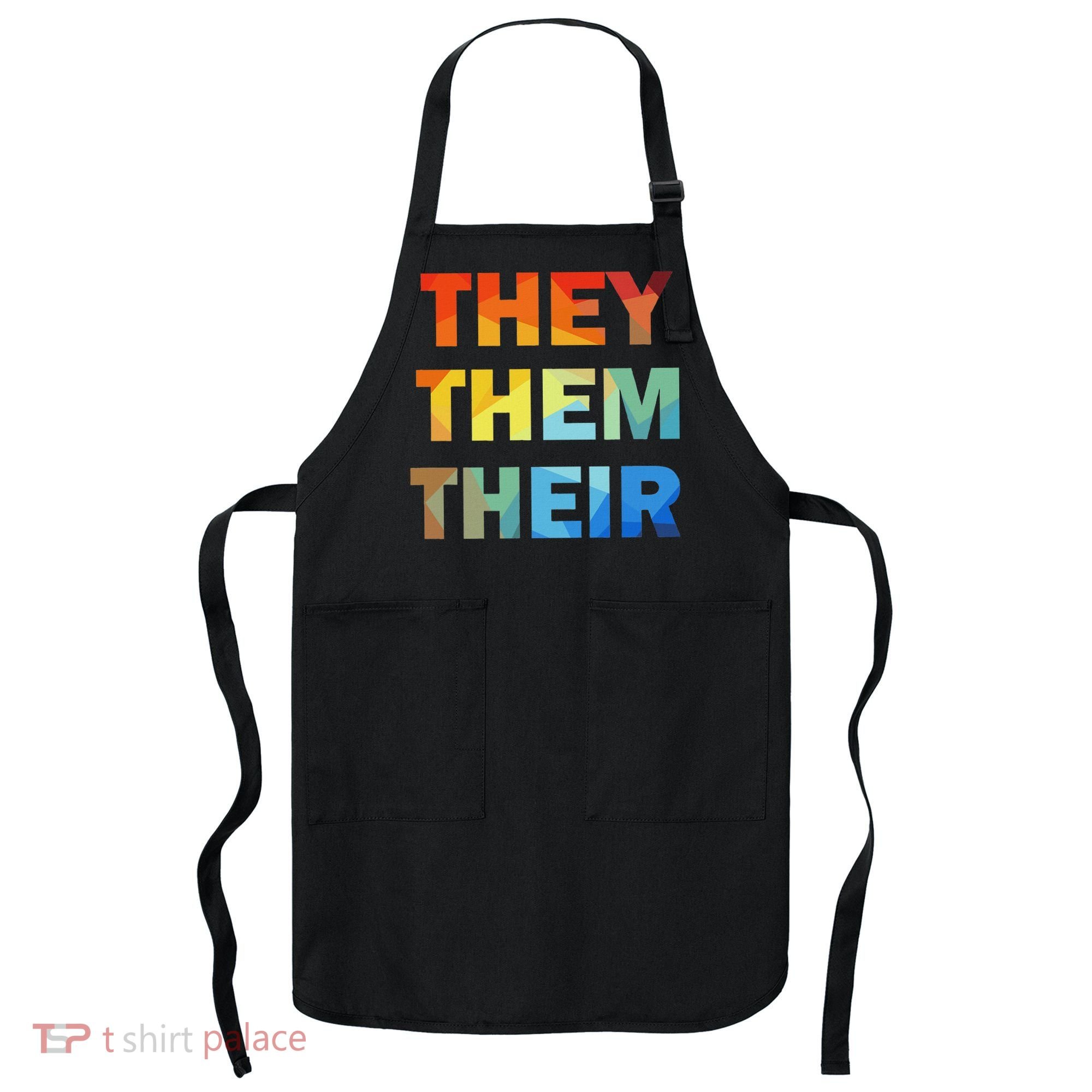 They Them Their Nb Pronoun Pride Apron