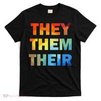 They Them Their Nb Pronoun Pride T-Shirt thumb 0
