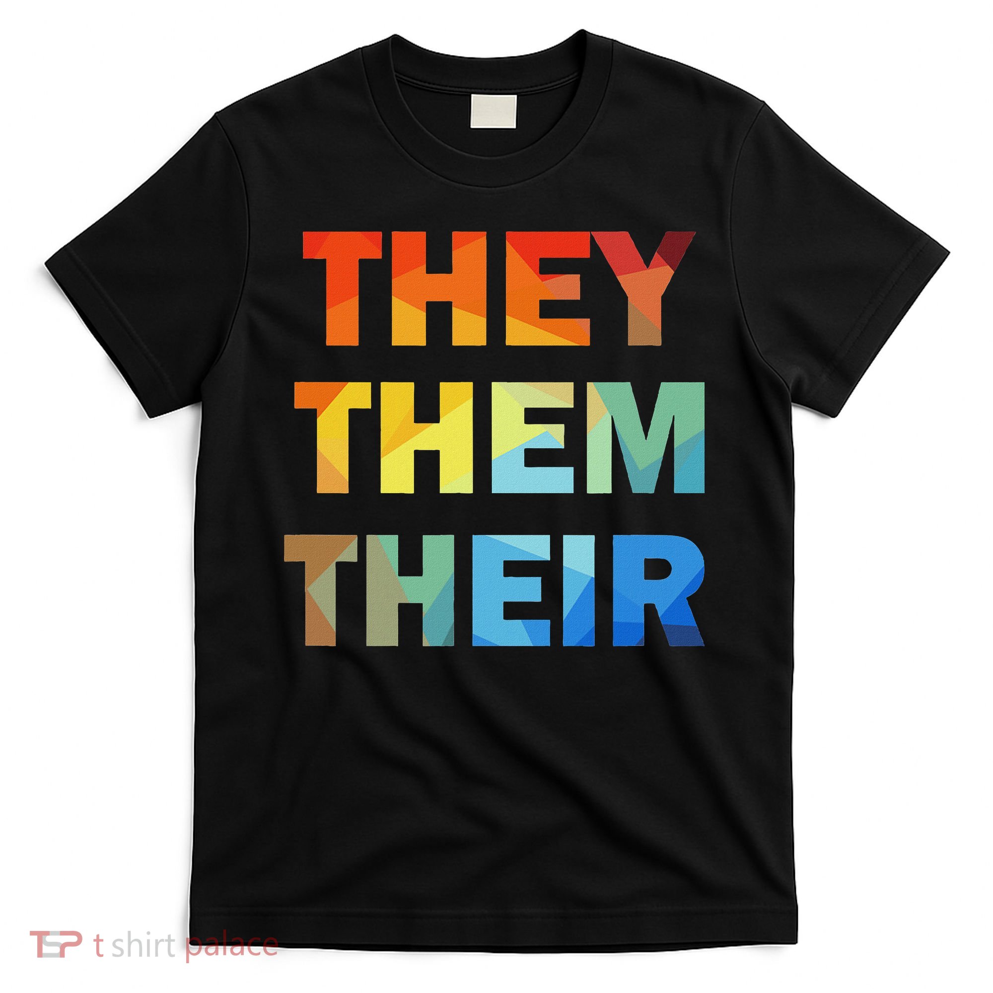 They Them Their Nb Pronoun Pride T-Shirt