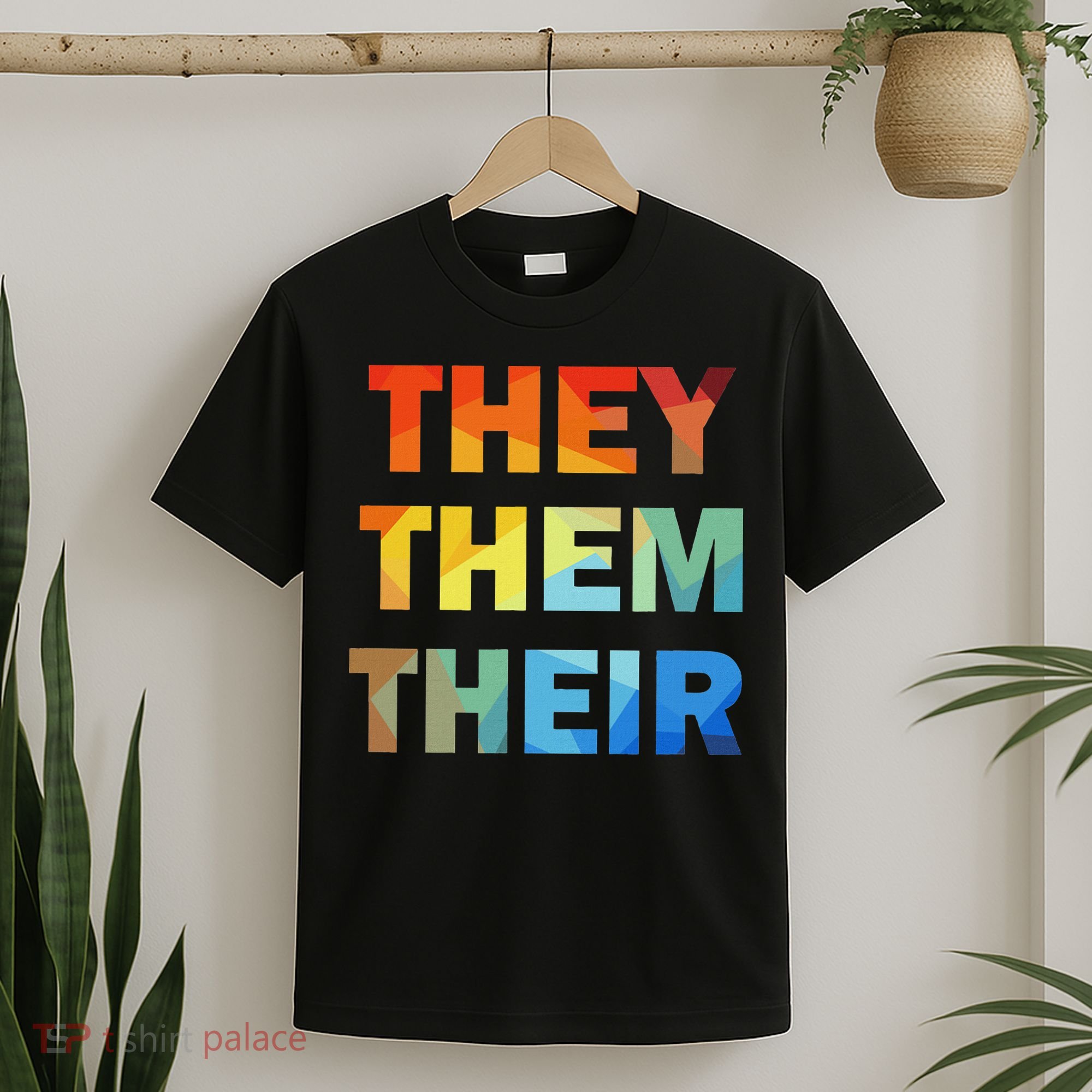 They Them Their Nb Pronoun Pride T-Shirt