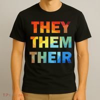 They Them Their Nb Pronoun Pride T-Shirt thumb 3