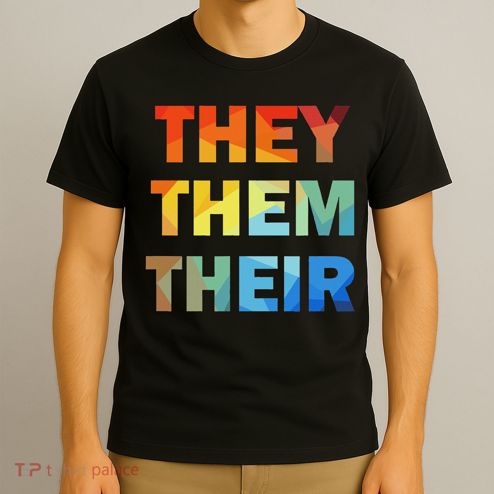 They Them Their Nb Pronoun Pride T-Shirt