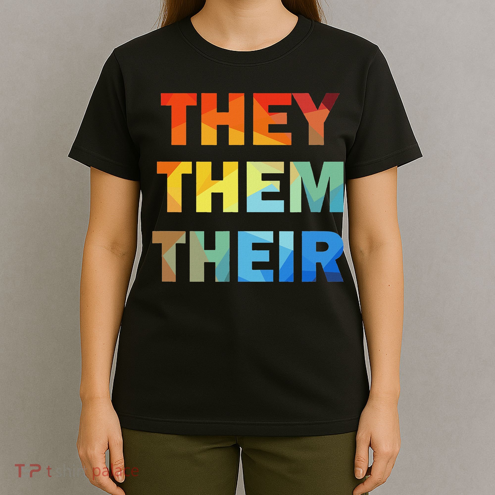 They Them Their Nb Pronoun Pride T-Shirt