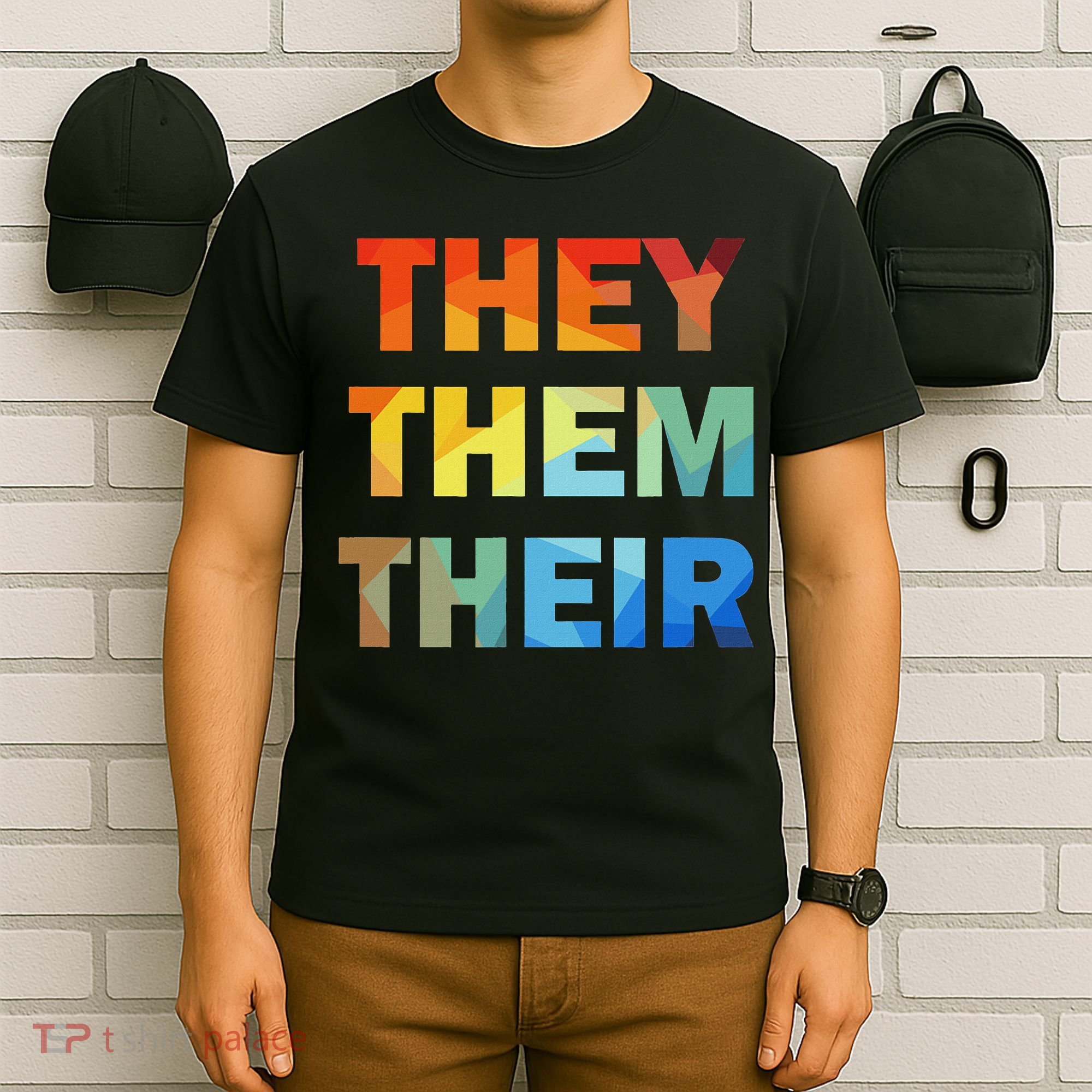 They Them Their Nb Pronoun Pride T-Shirt