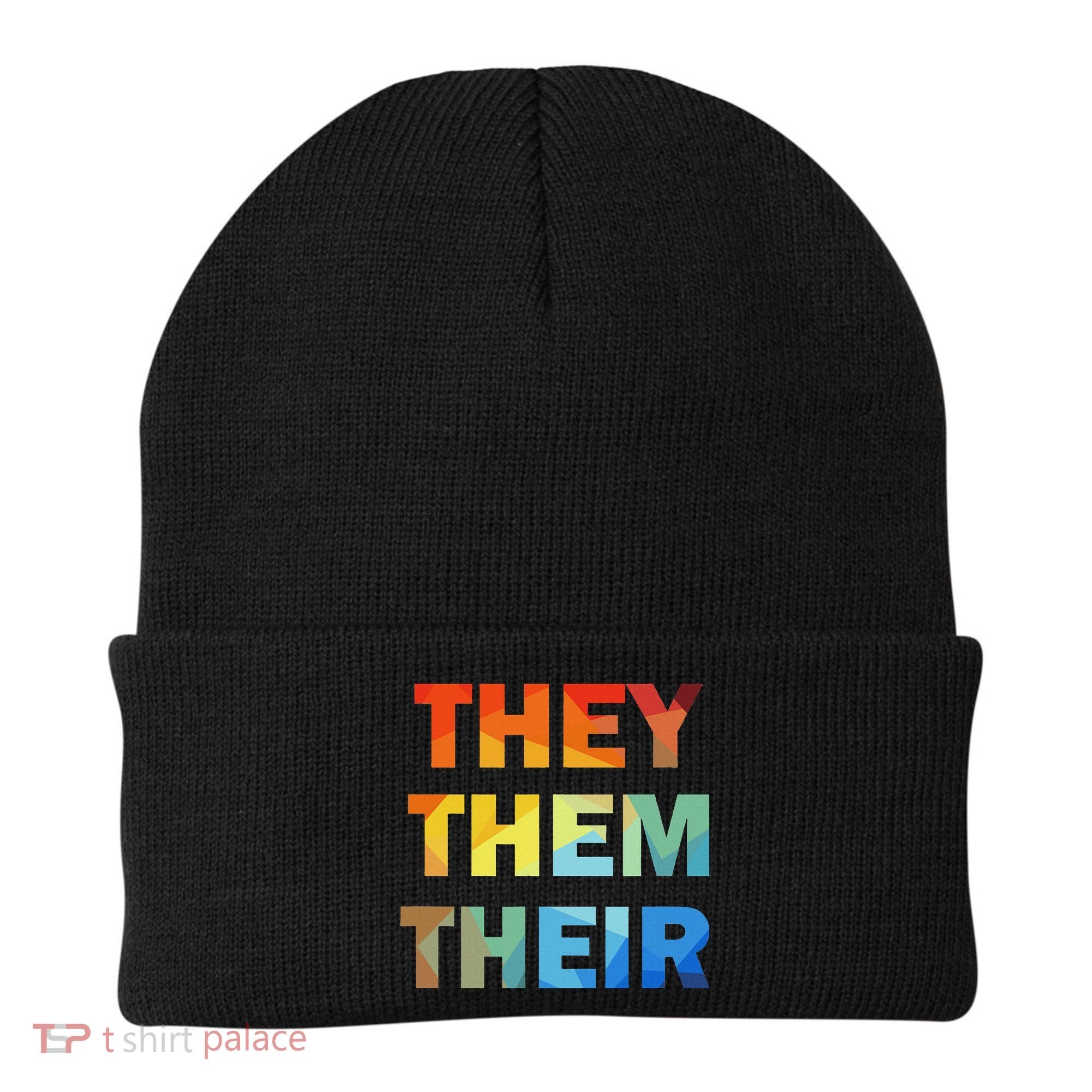 They Them Their Nb Pronoun Pride Beanie