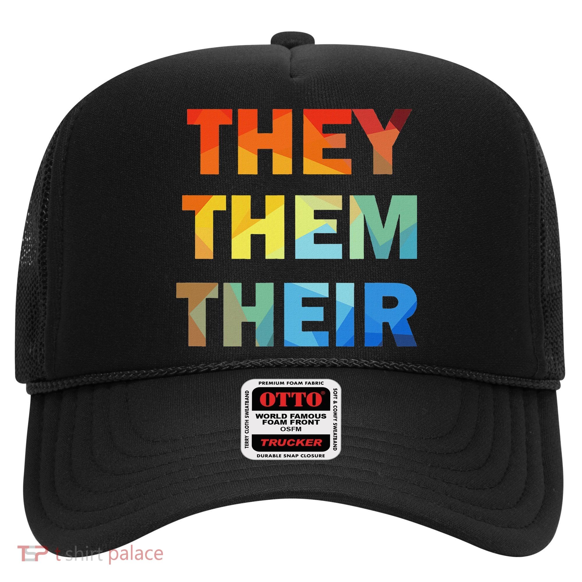 They Them Their Nb Pronoun Pride Hat