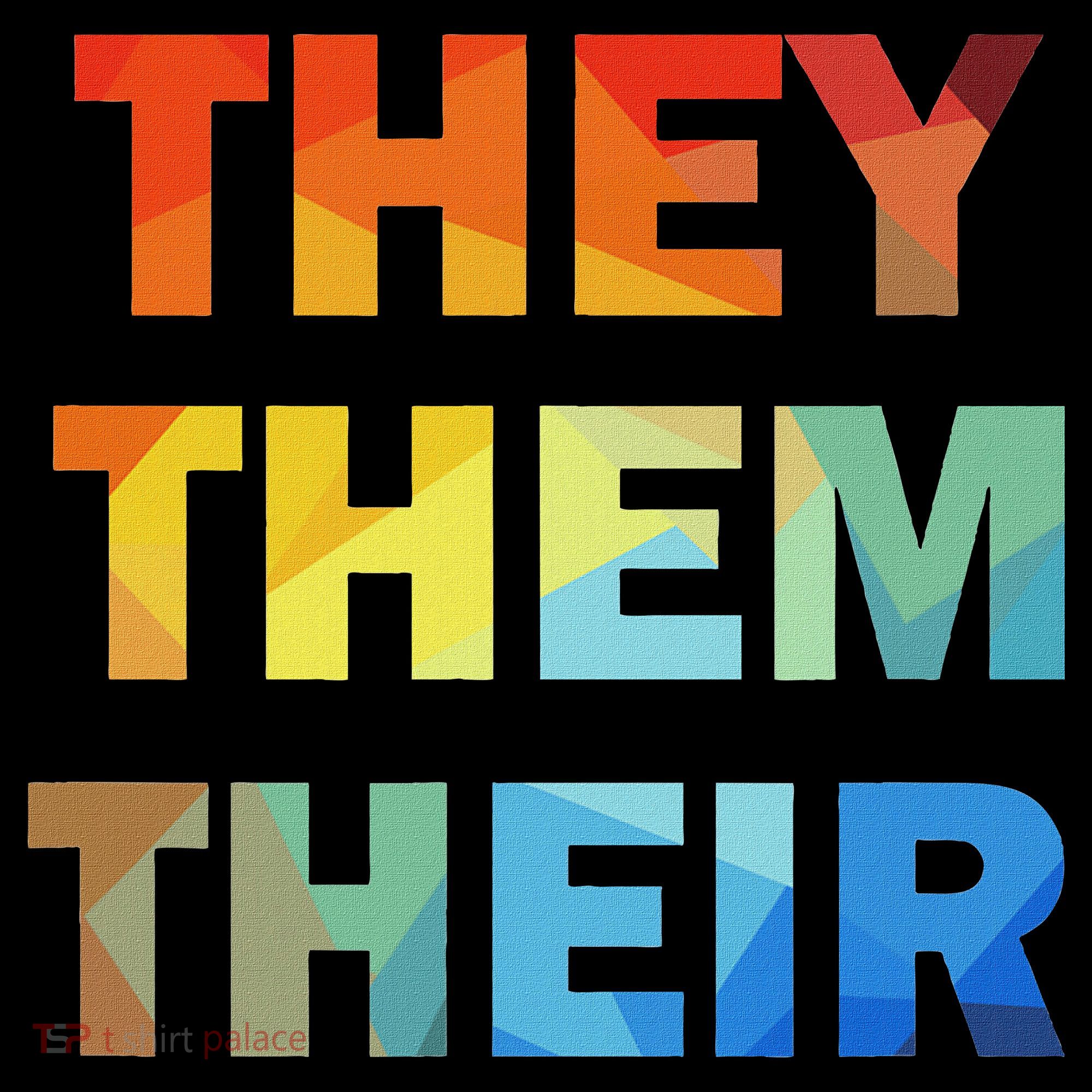 They Them Their Nb Pronoun Pride Visor