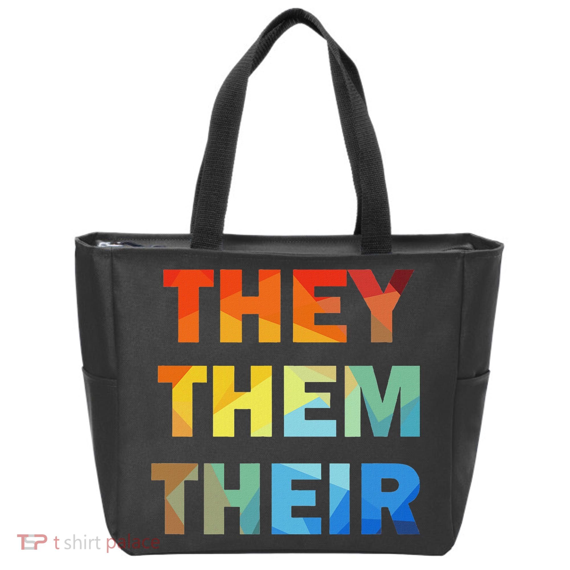 They Them Their Nb Pronoun Pride Tote Bag
