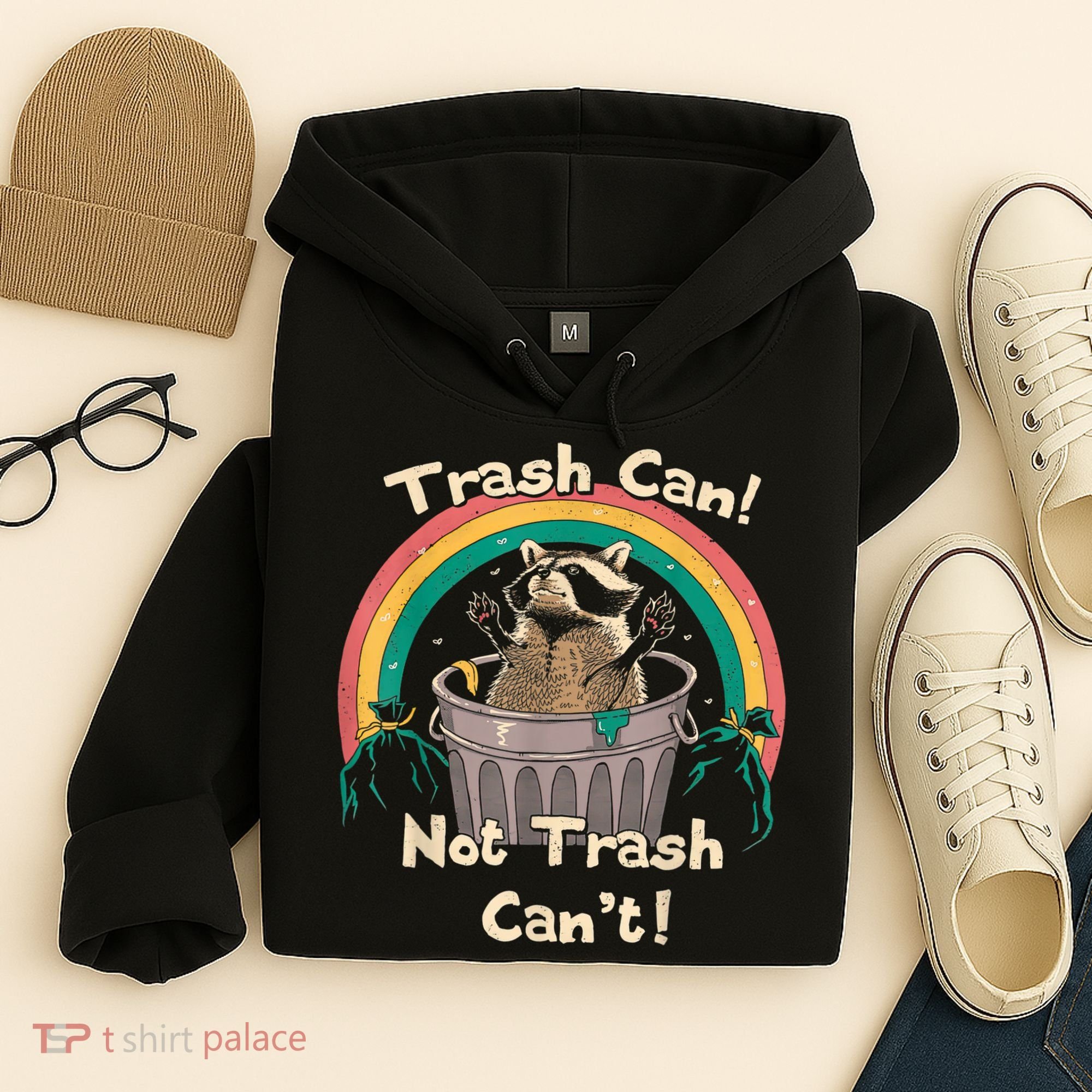 Trash Talker Trash Can Not Trash Can Hoodie