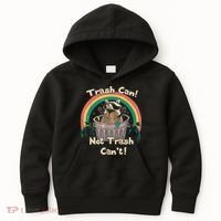 Trash Talker Trash Can Not Trash Can Kids Hoodie thumb 0