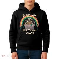 Trash Talker Trash Can Not Trash Can Kids Hoodie thumb 4