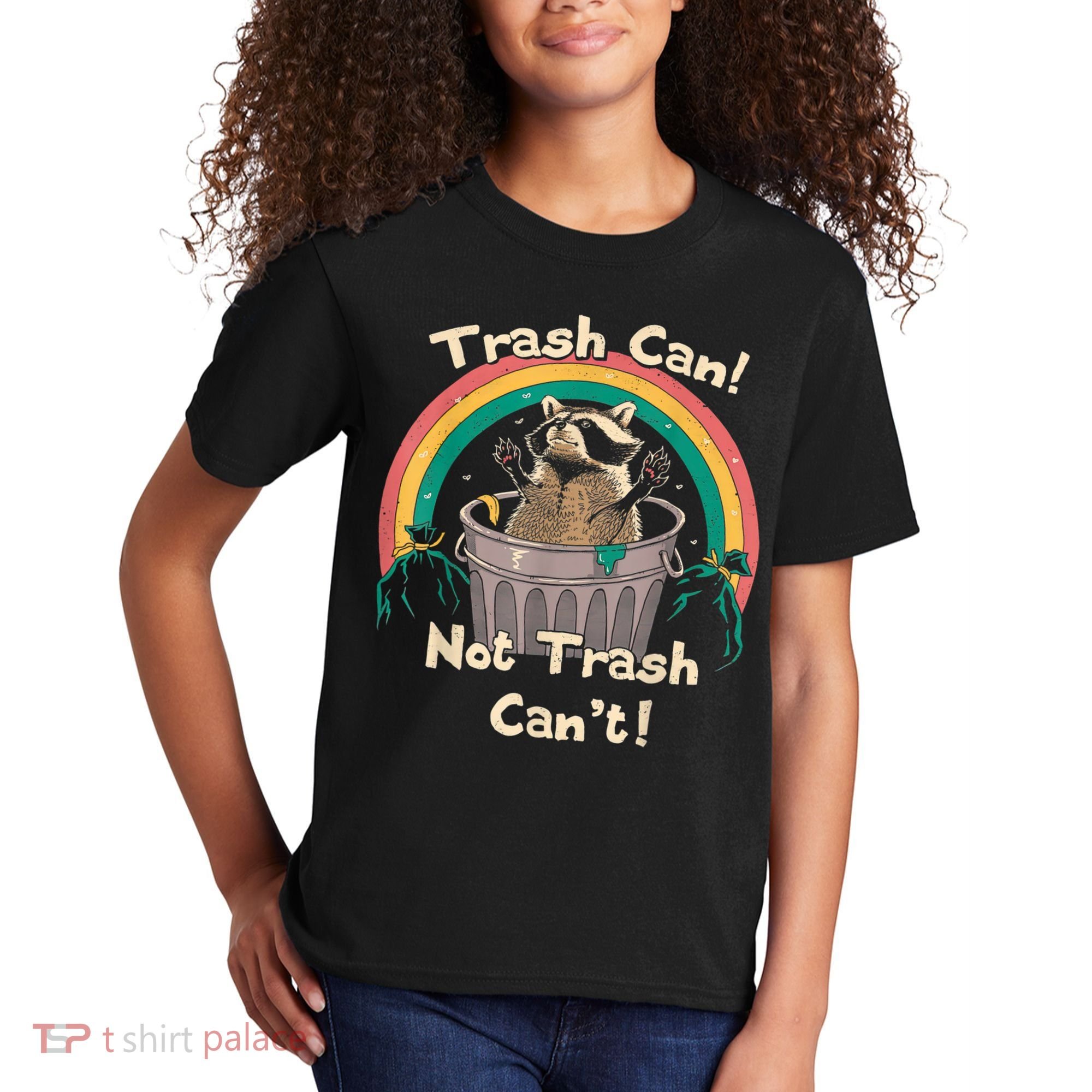 Trash Talker Trash Can Not Trash Can Kids T-Shirt