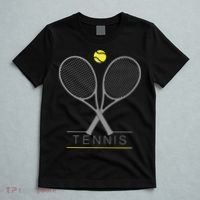 Tennis Trendy Tennis Rackets Ball T-Shirt thumb 5