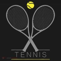 Tennis Trendy Tennis Rackets Ball Women's Hoodie thumb 2
