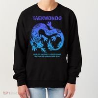 Taekwondo Tkd Tae Kwon Do Dragon Art Martial Arts Graphic Women's Sweatshirt thumb 0