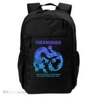 Taekwondo Tkd Tae Kwon Do Dragon Art Martial Arts Graphic Backpack thumb 0