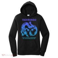 Taekwondo Tkd Tae Kwon Do Dragon Art Martial Arts Graphic Women's Hoodie thumb 0