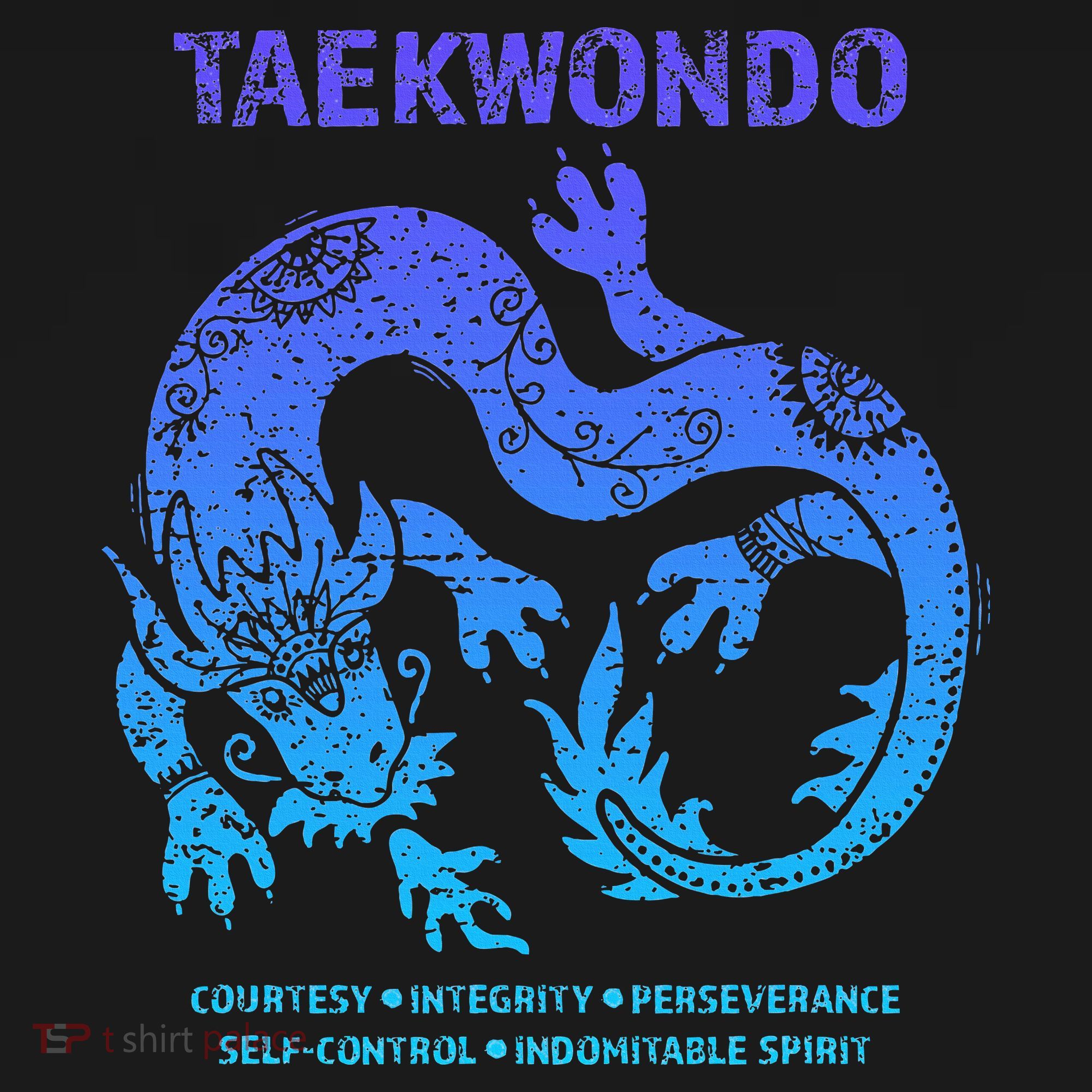 Taekwondo Tkd Tae Kwon Do Dragon Art Martial Arts Graphic Women's Hoodie