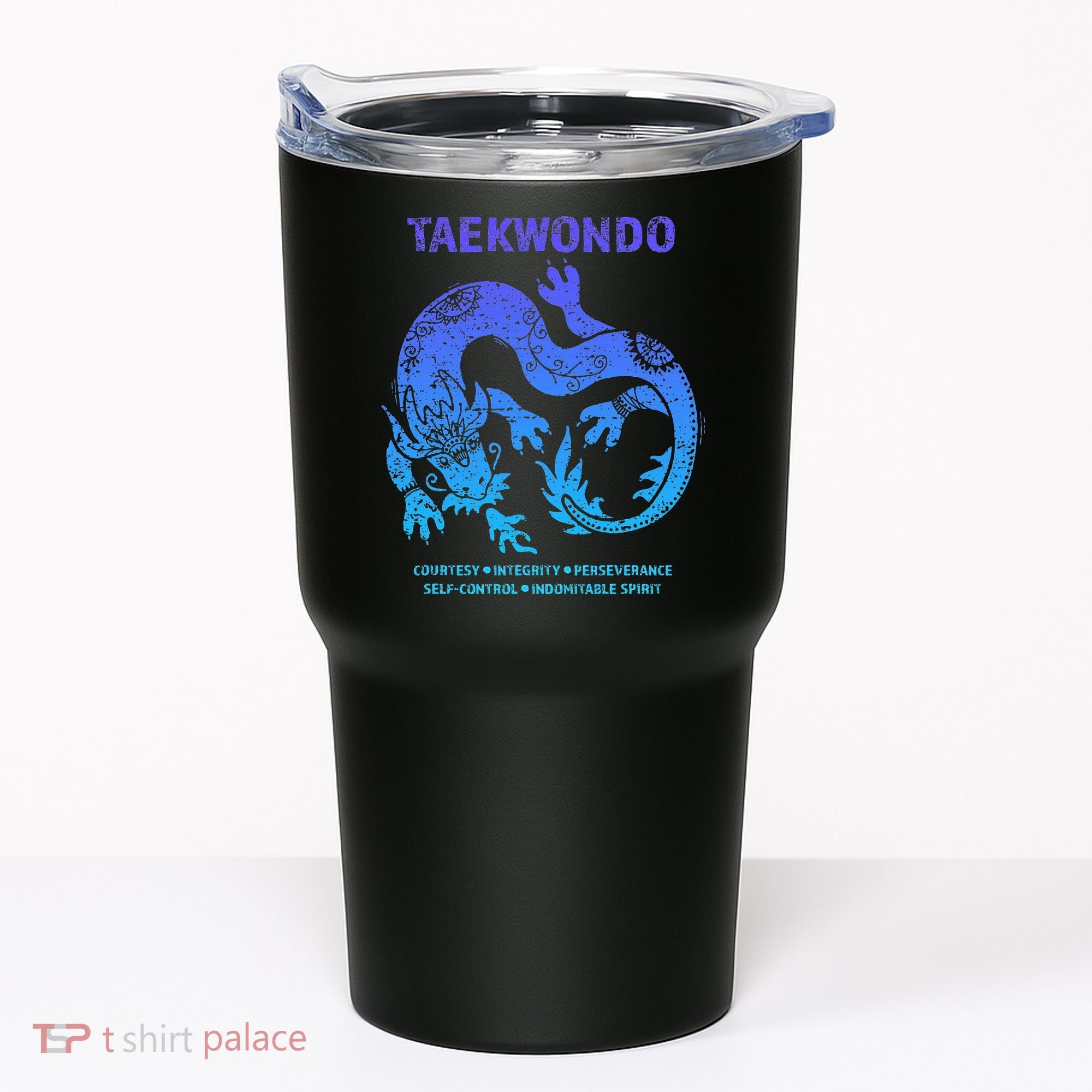 Taekwondo Tkd Tae Kwon Do Dragon Art Martial Arts Graphic Tumbler
