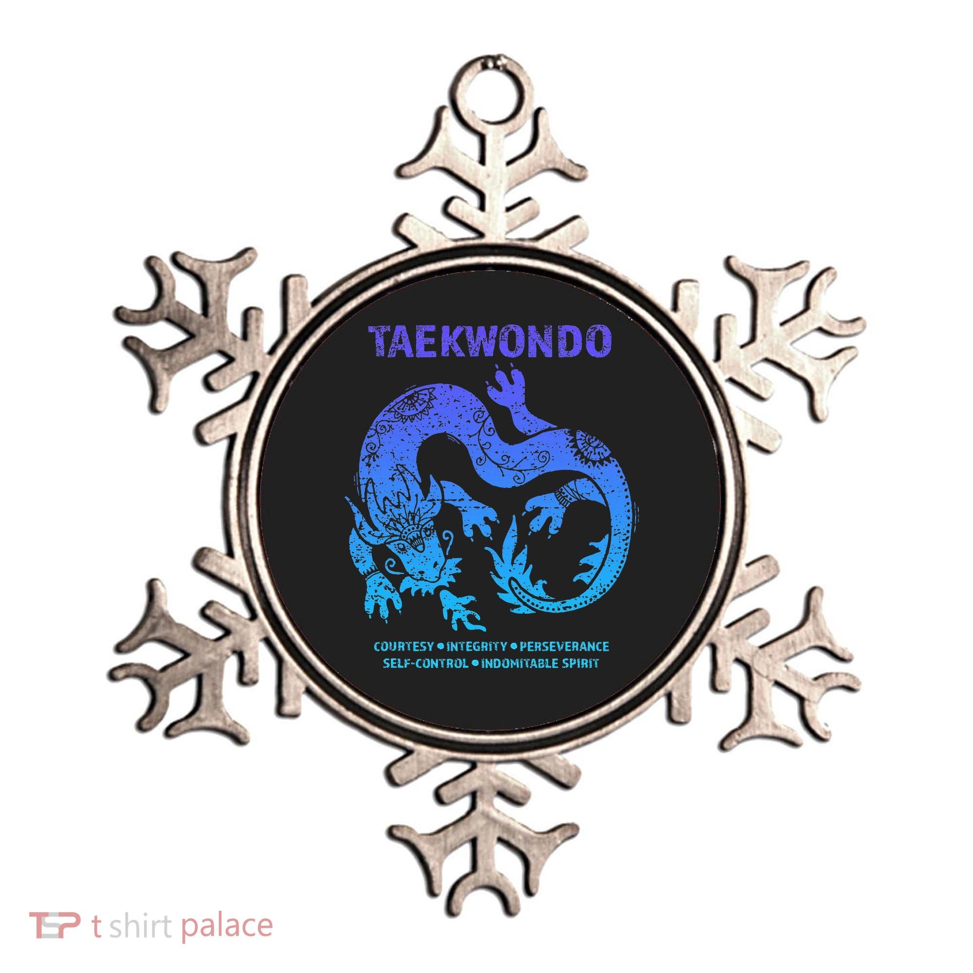 Taekwondo Tkd Tae Kwon Do Dragon Art Martial Arts Graphic Ornament