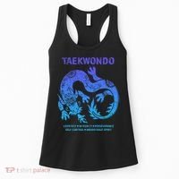 Taekwondo Tkd Tae Kwon Do Dragon Art Martial Arts Graphic Women's Tank Top thumb 0