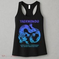 Taekwondo Tkd Tae Kwon Do Dragon Art Martial Arts Graphic Women's Tank Top thumb 3