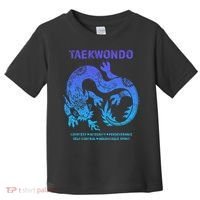 Taekwondo Tkd Tae Kwon Do Dragon Art Martial Arts Graphic Toddler T-Shirt thumb 0